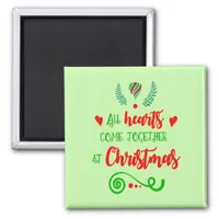 All Hearts Come Together At Christmas Holiday, ZSG Magnet