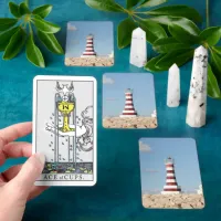 Picturesque Lighthouse in the Caribbean Tarot