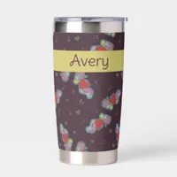 Love Note: Doodles for Music Lovers Name Yellow Insulated Tumbler