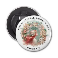 International Women's Day 8th March Feminine Bottle Opener