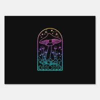 Cottagecore Aesthetic Goblincore Mushroom Academia Sign