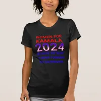 Women for Kamala Harris 2024 Election T-Shirt