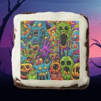 Halloween Party | Zombie and Monsters Brownie