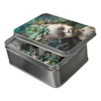 Doll in the Succulent Garden Jigsaw Puzzle