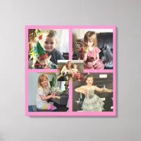 Family Photos Personalized  Canvas Print