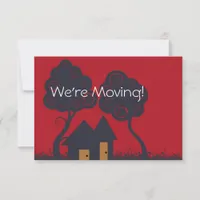 Moving House Announcement Note Card