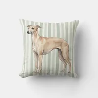 Thumbnail for Watercolor Italian Greyhound Dog Throw Pillow