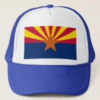  State of Arizona Flag Trucker Hat