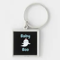 Baby Boo Cute Halloween Kids Or Couples Gift Keychain