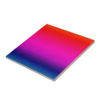 Gradient Color Sunset Blend Ceramic Tile