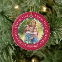 Personalized Ho'oponopono Family Ceramic Ornament