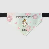 Adorable Personalized Pet Bandana with Cute Print Pet Bandana Collar