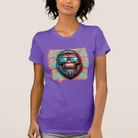 Vintage Squatch Retro Style Comic Pop Art T-Shirt