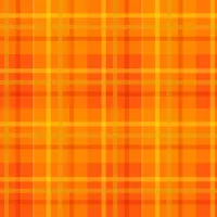 Orange Fall Plaid