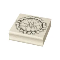 Round flower stamp