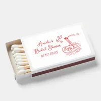 That's Amore Italian Bridal Shower Personalized Matchboxes