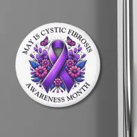 May is Cystic Fibrosis Awareness Month Magnet