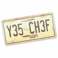 YES CHEF Cool Weathered Text Quote Sticker