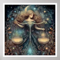 Libra Zodiac Birth Sign Astrology Celestial