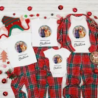 Christmas Custom Pet Dog Photo Family Holiday T-Shirt
