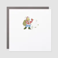 The Simpsons Christmas Tis The Jelly Season Car Magnet