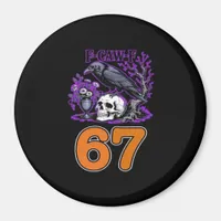 F-Caw-F Chicken Halloween Classic Funny Trendy Magnet