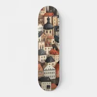 Prague Czech Republic Travel Skateboard