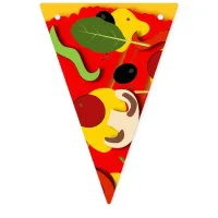 Pizza Party Bunting Flags