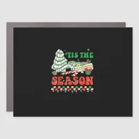 Little Tis The Season Car Magnet
