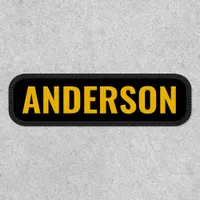 Custom Name Tapes Patch
