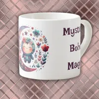 Mystical Boho Magic Maroon | Espresso Cup