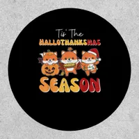 Christmas Halloween Tis The Hallothanksmas Season Patch
