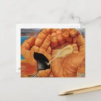 Dont Pollute Our Public Lands surreal collage Postcard