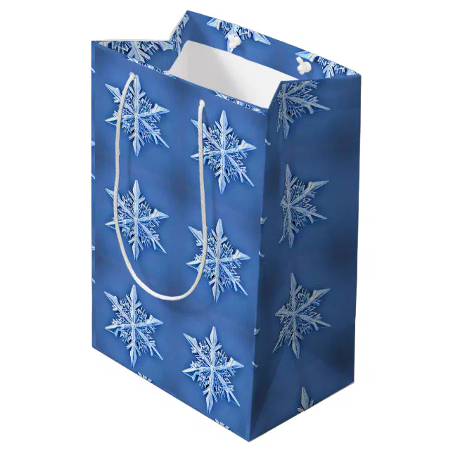 Flocon de neige - snowflake medium gift bag