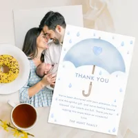Blue ... Thank You Card