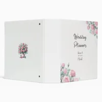 Wedding Planner Cover 3 Ring Binder