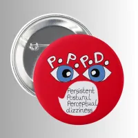 PPPD Persistent Postural Perceptual dizziness pin