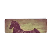 Saddlebred Song Label