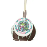Happy Birthday Frog Themed   Cake Pops