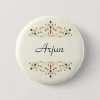 Modern Annaprashan First Rice Ceremony Button