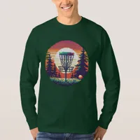 Pixel Art Disc Golf Course T-Shirt