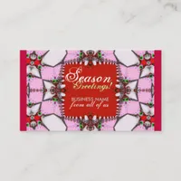 Season Greetings Business Card