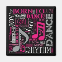Born to Dance Pink ID277 Magnet