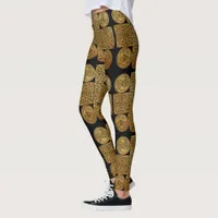 Celtic Knotwork Cross Leggings