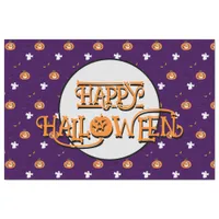 Halloween pattern and message tissue paper