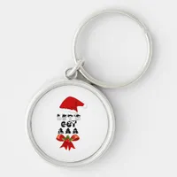 Christmas Let's Get Lit Classic Keychain