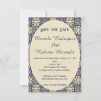 Elegant Mexican Wedding Flat Thank You Card