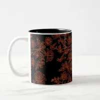 Black And Brown Pattern Coffee Mug