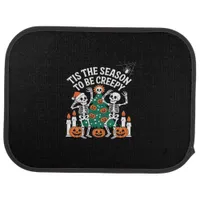 Creepy Funny Skeleton Halloween Spooky Car Floor Mat