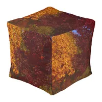 Autumn Leaves of Yellow and Purple, ZSSPG Pouf